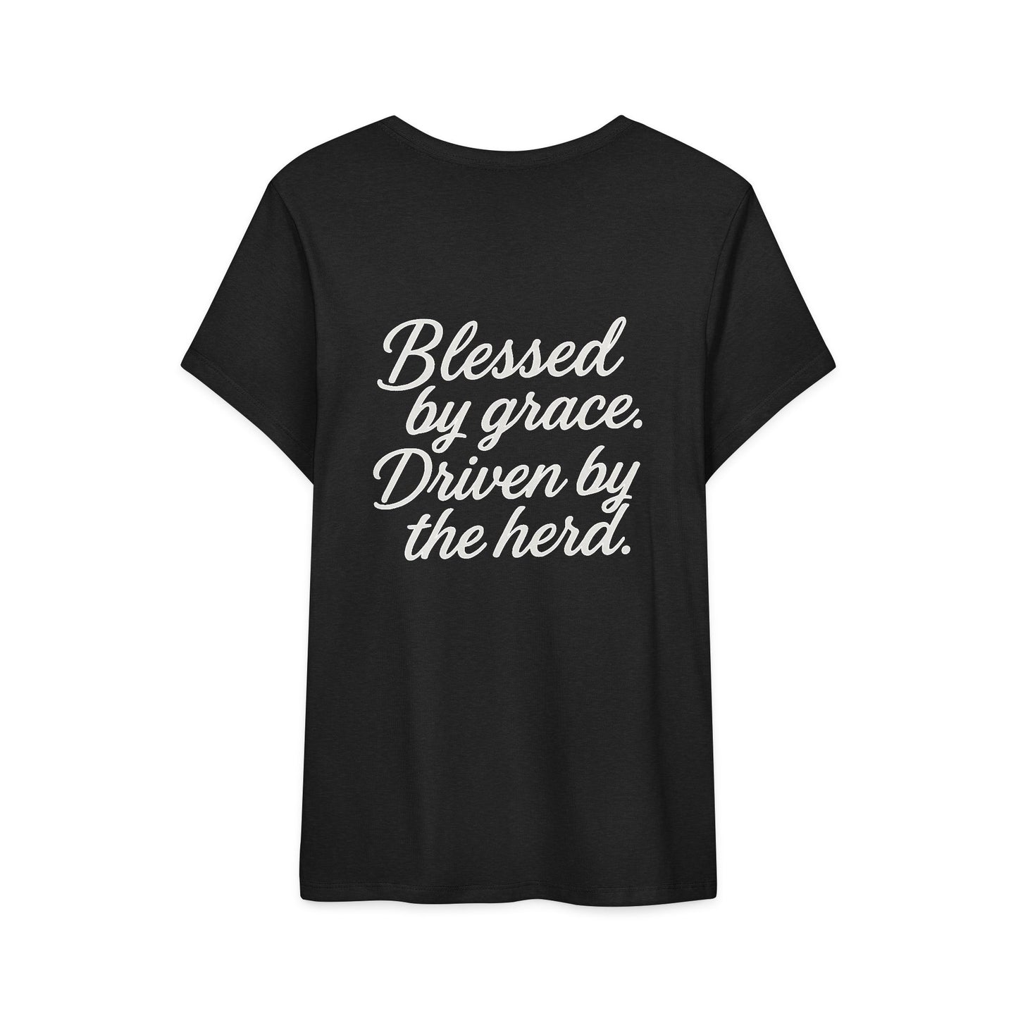 Women’s Tri Tee --- Beef On The East Cattle Co.
