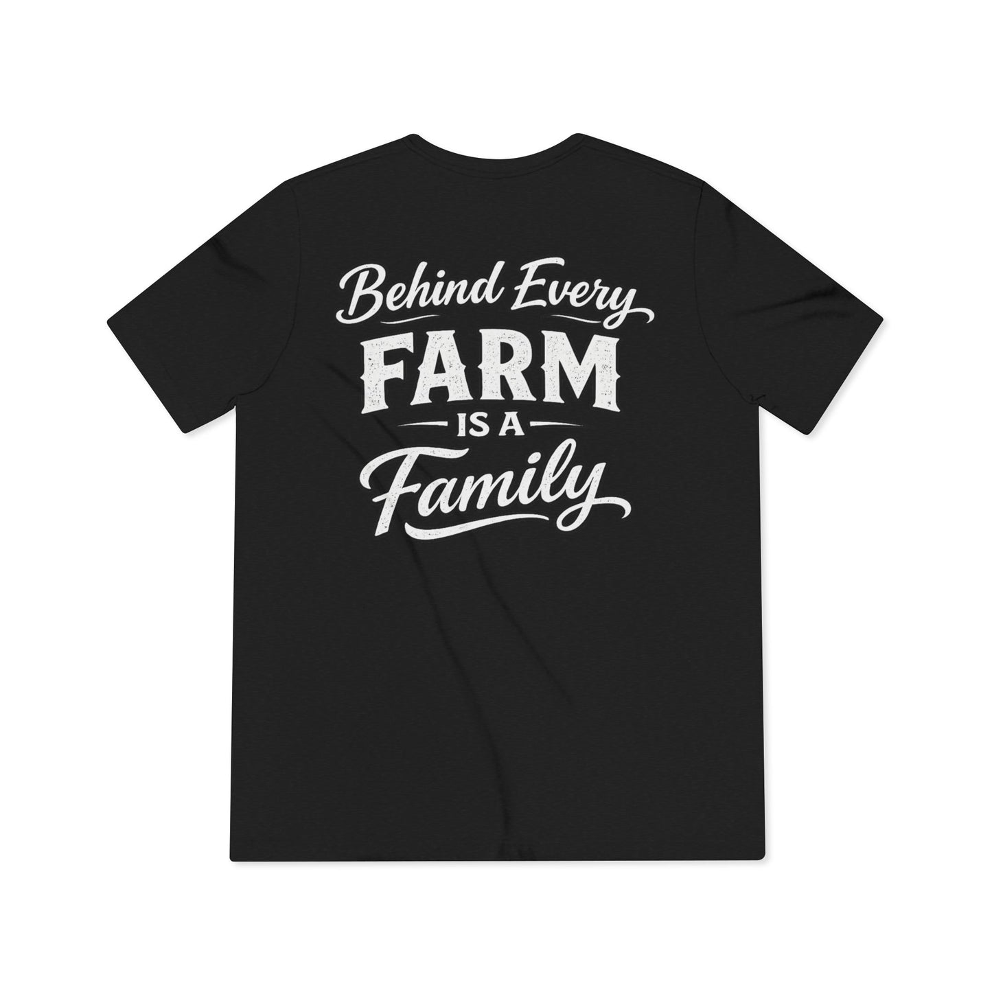 Behind Every Farm Is A Family Tee --- Beef On The East Cattle Co.