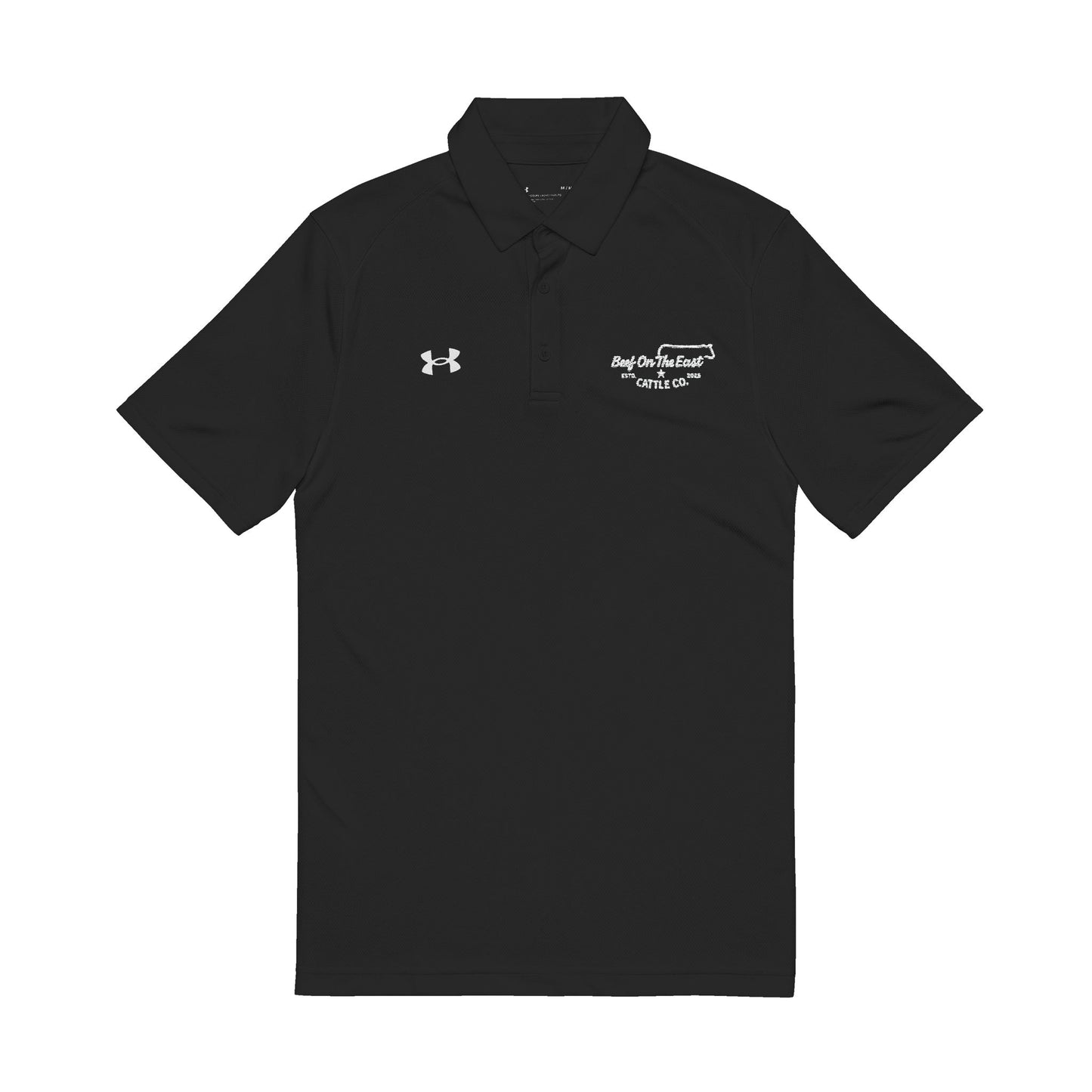 Embroidered Under Armour Men's Polo — Beef On The East Cattle Co.