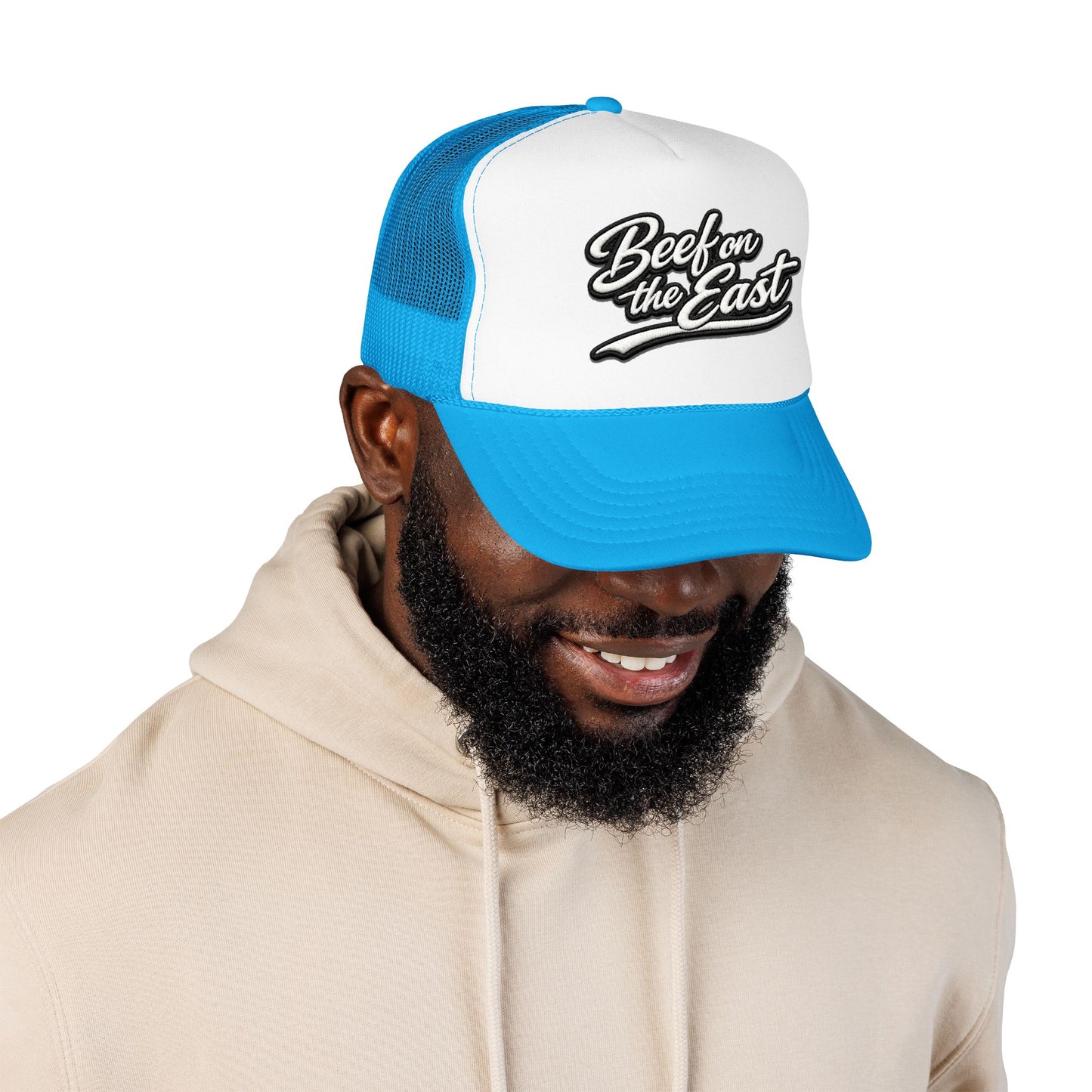 BOE Foam Trucker Hat — Beef on the East Cattle Co.