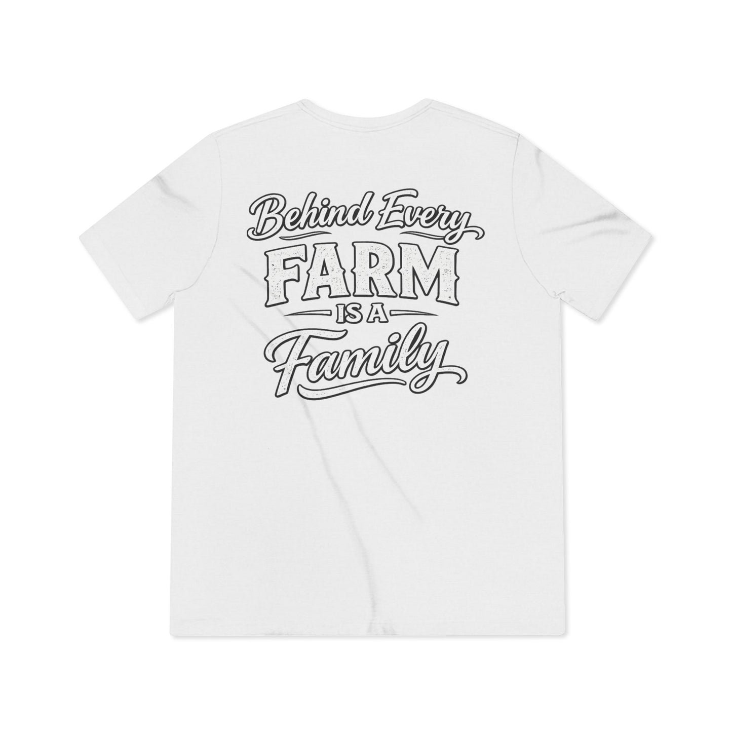 Behind Every Farm Is A Family Tee --- Beef On The East Cattle Co.