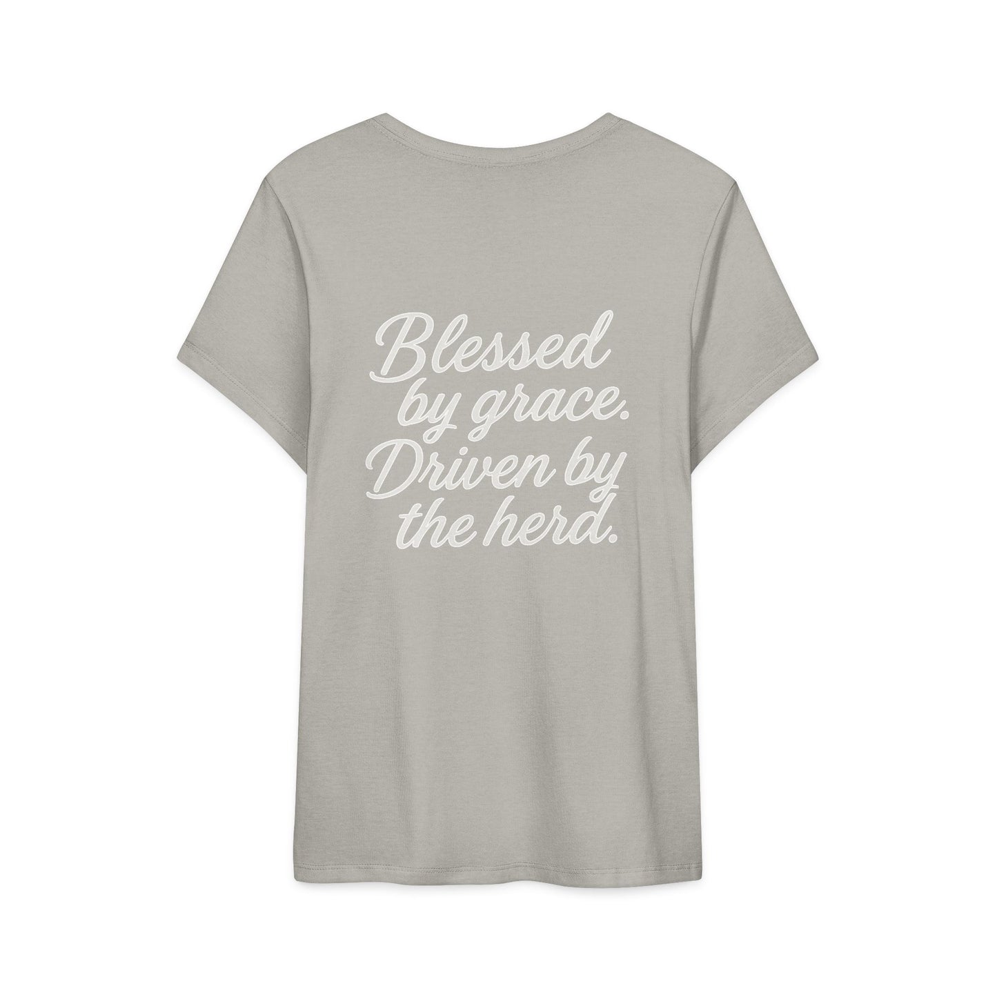 Women’s Tri Tee --- Beef On The East Cattle Co.