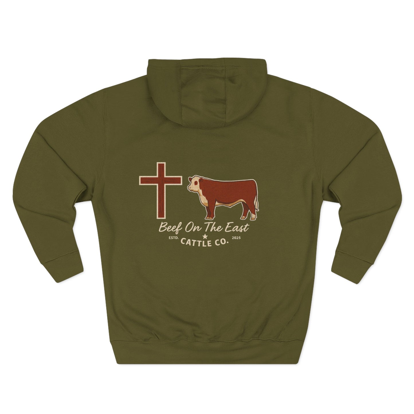 Cattle & Christ Sweatshirt — Beef On The East Cattle Co.