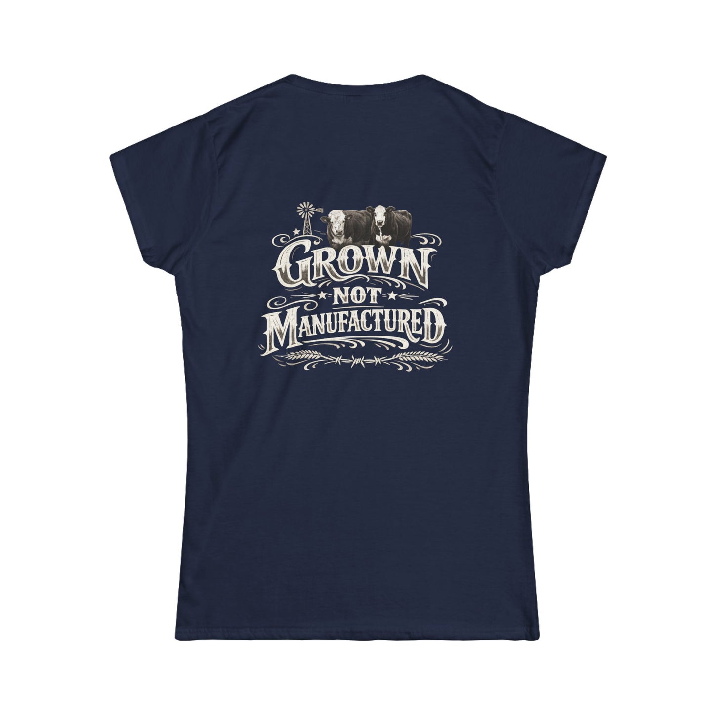Beef on the East "Grown Not Manufactured" Women's T-Shirt