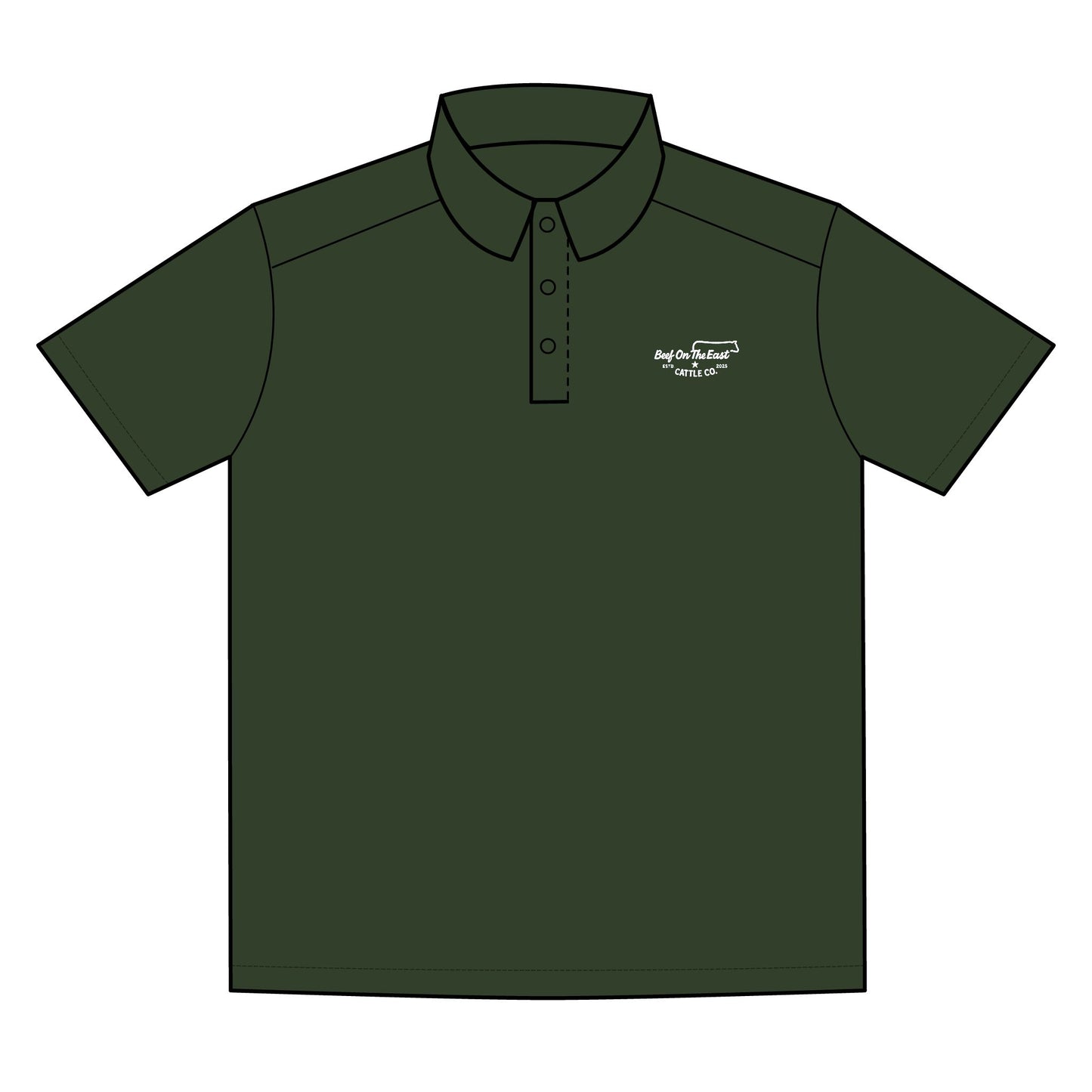 Men's Lightweight Snag-Proof Polo — Beef On The East Cattle Co.