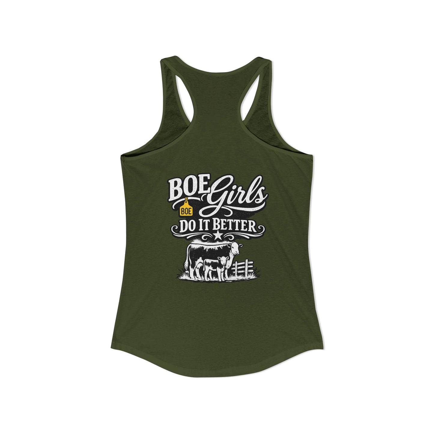 "BOE Girls Do It Better" Tank --- Beef On The East Cattle Co.