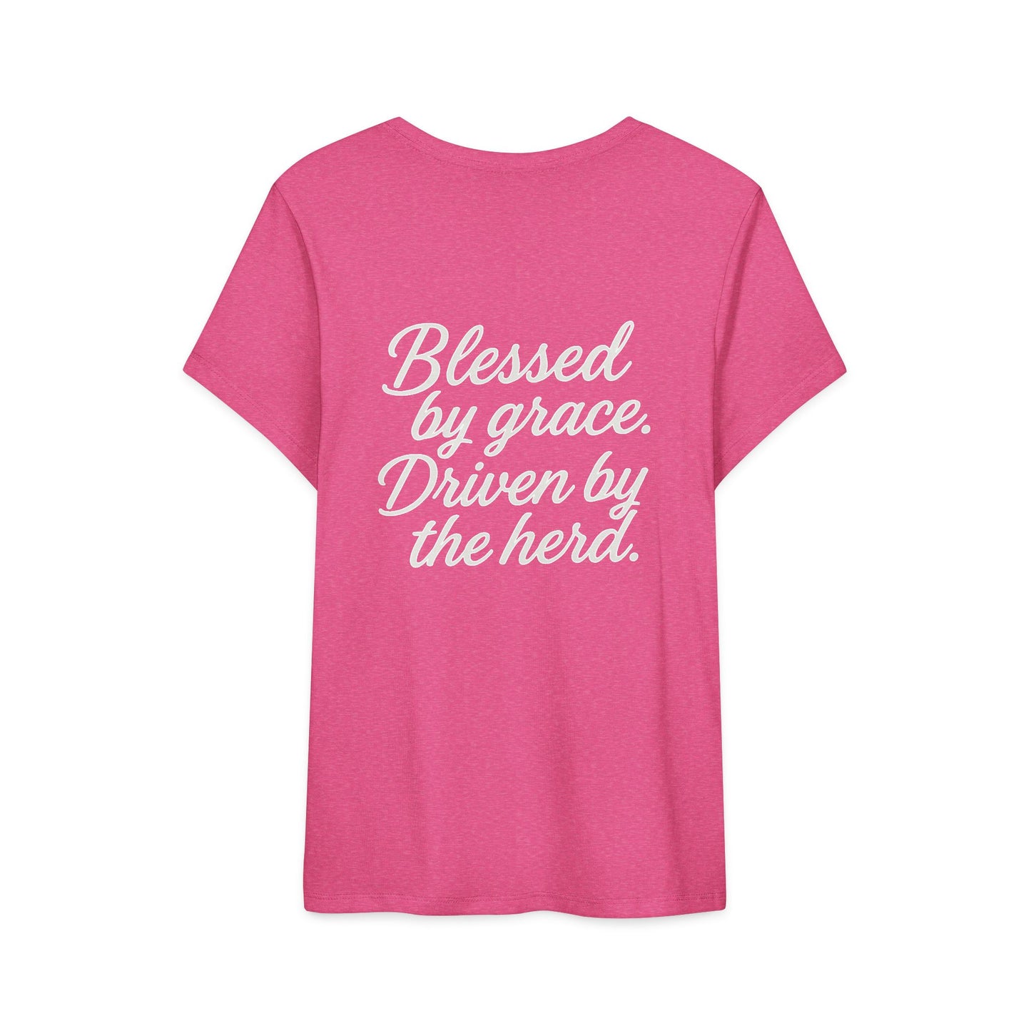Women’s Tri Tee --- Beef On The East Cattle Co.
