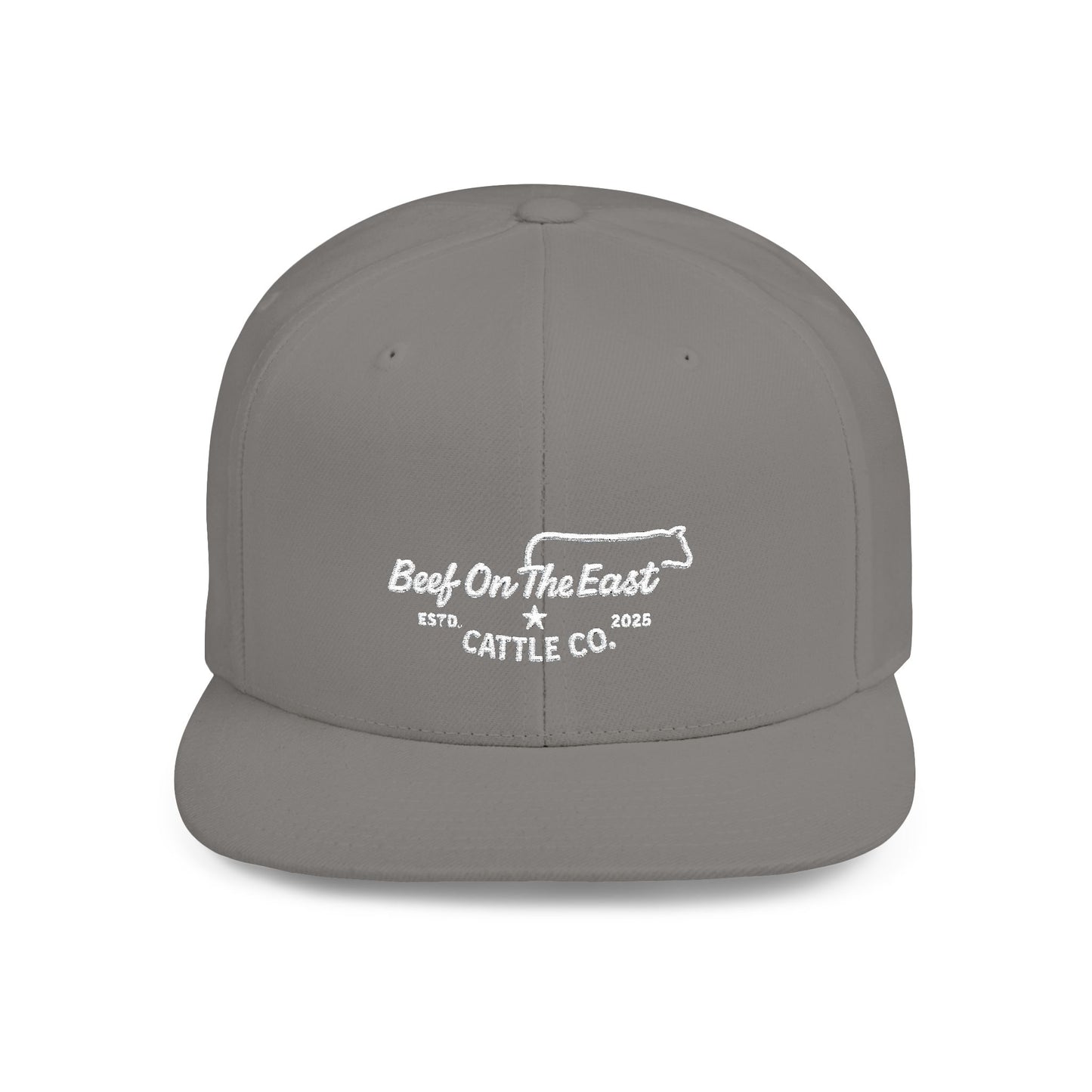 Flat Bill Snapback - Beef On The East Cattle Co.