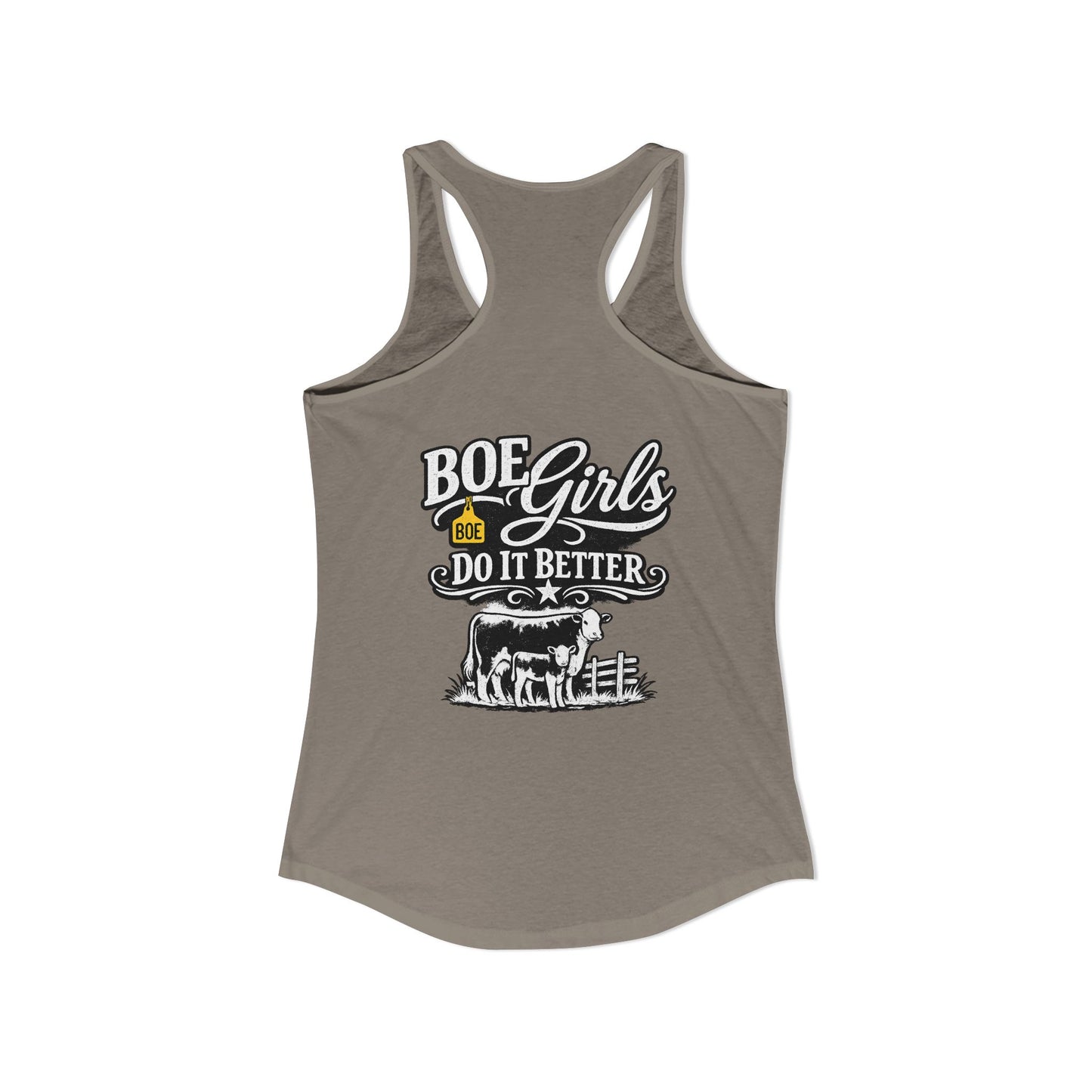 "BOE Girls Do It Better" Tank --- Beef On The East Cattle Co.