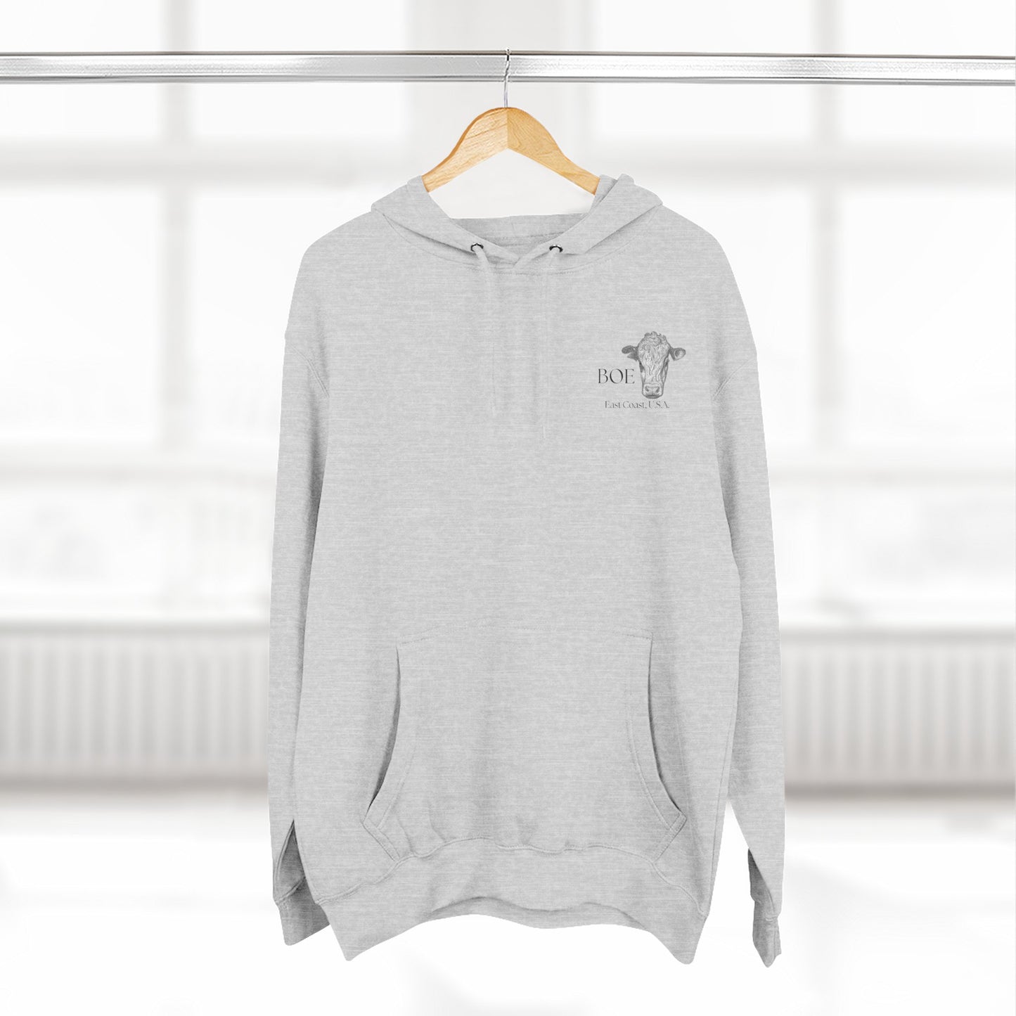Cattle & Christ Hoodie — Beef On The East Cattle Co.