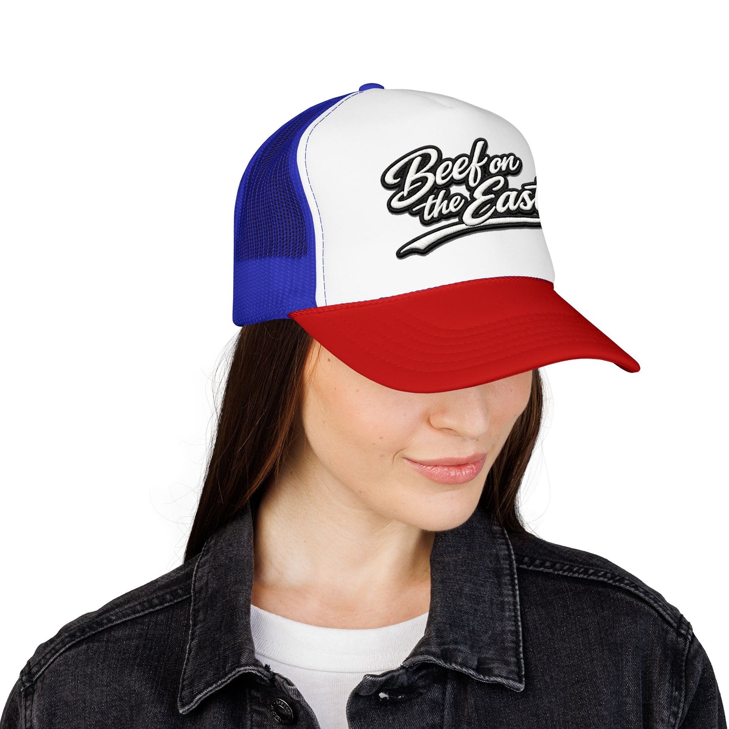 BOE Foam Trucker Hat — Beef on the East Cattle Co.