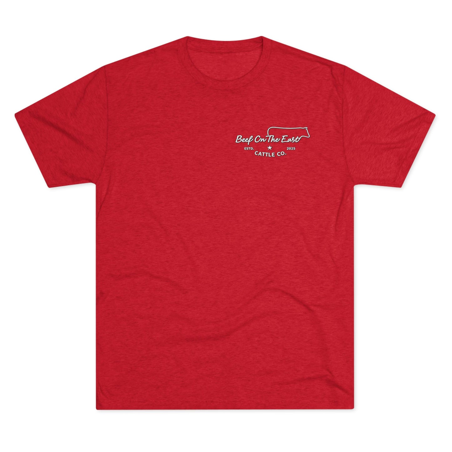 American Flag BOE Tee — Beef On The East Cattle Co.