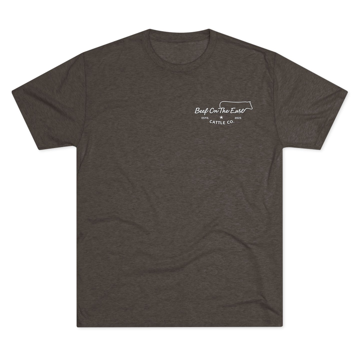 Eat Beef. Drink Whiskey. Tee --- Beef On The East Cattle Co.