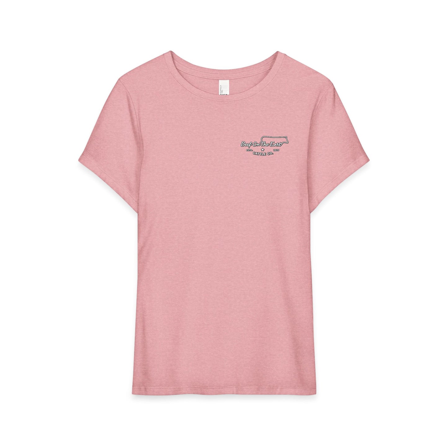 Women’s Tri Tee --- Beef On The East Cattle Co.