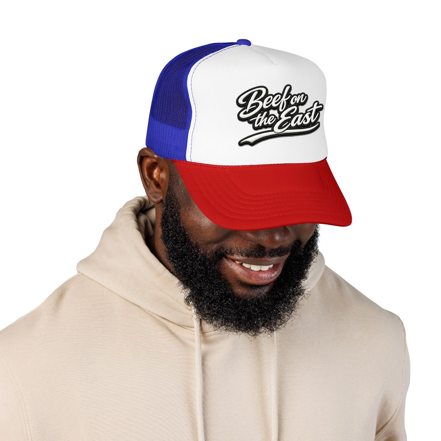 BOE Foam Trucker Hat — Beef on the East Cattle Co.