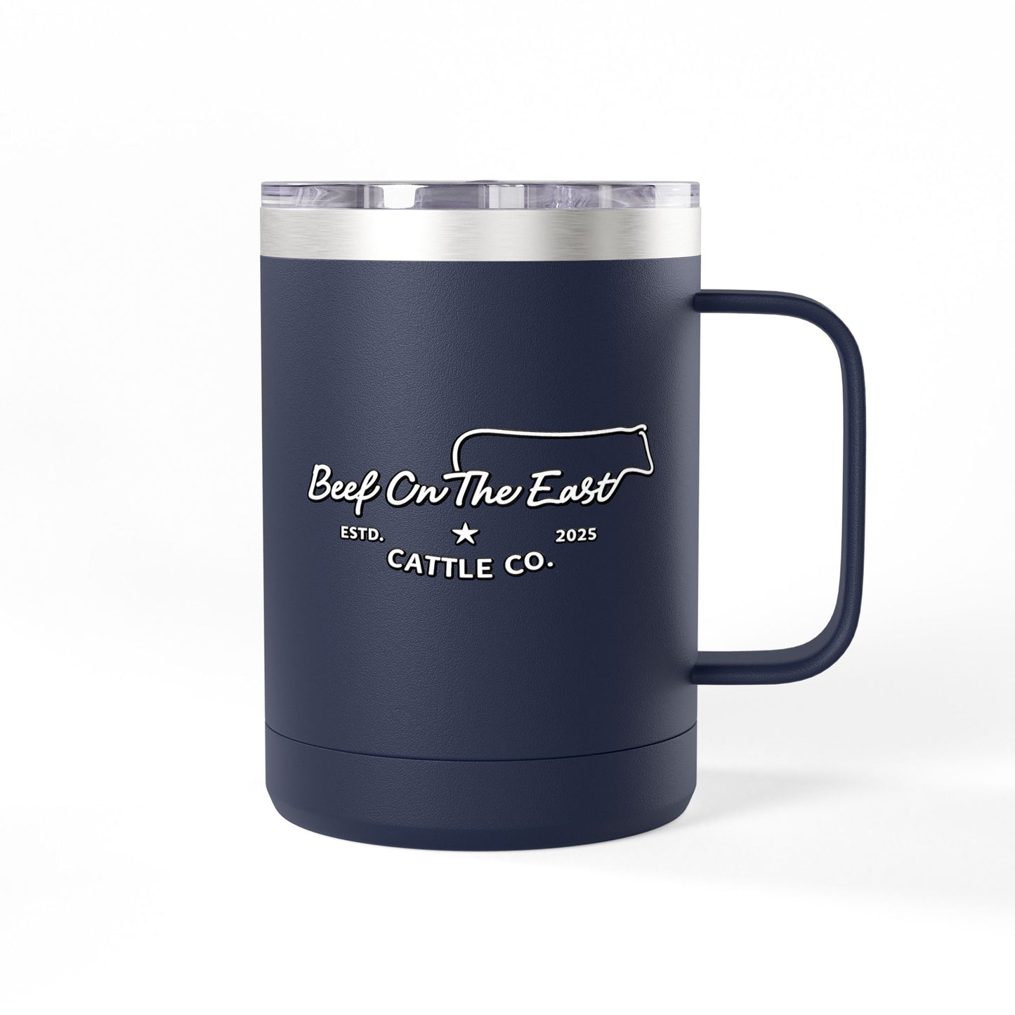 15oz Insulated Coffee Mug – Beef On The East Cattle Co.