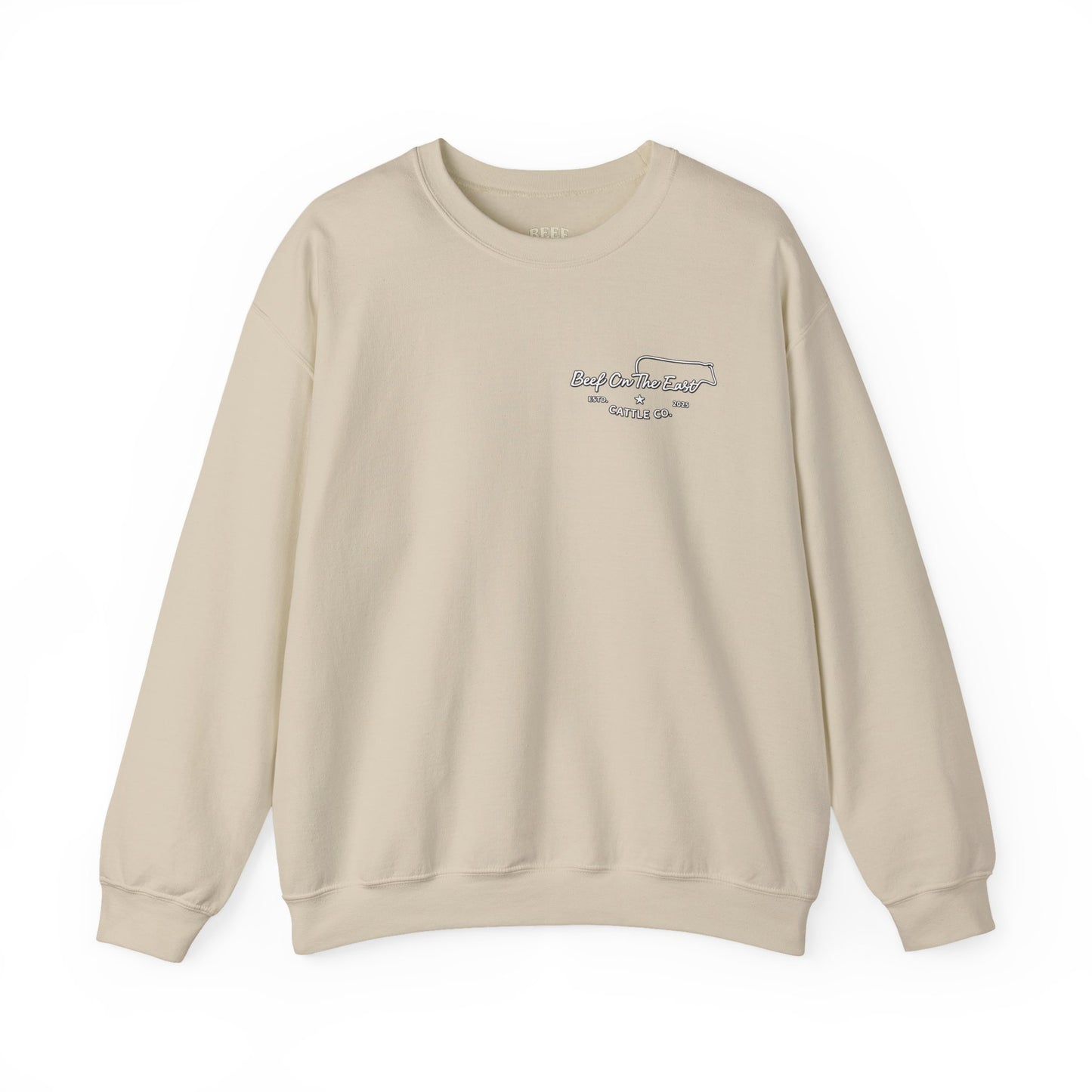 Raise Cattle Praise Jesus Crewneck - Beef On The East Cattle Co.