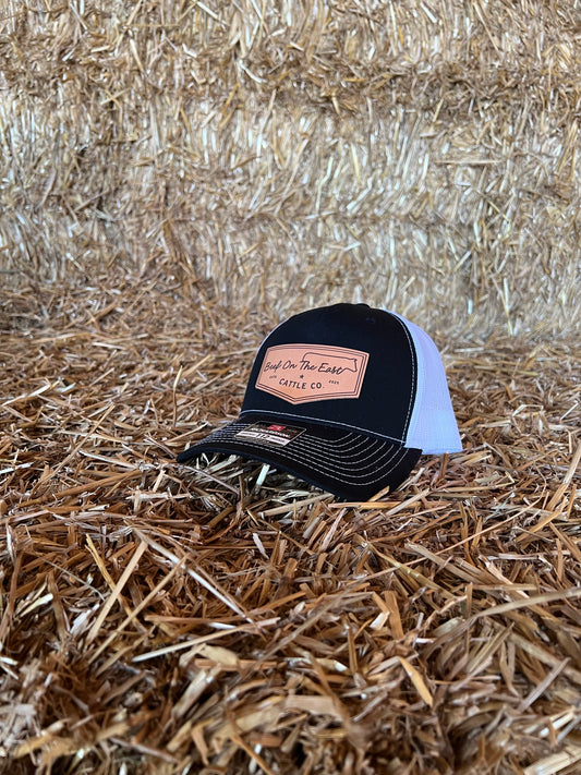 Black/White Richardson 112 Trucker Hat – Beef On The East Cattle Co.